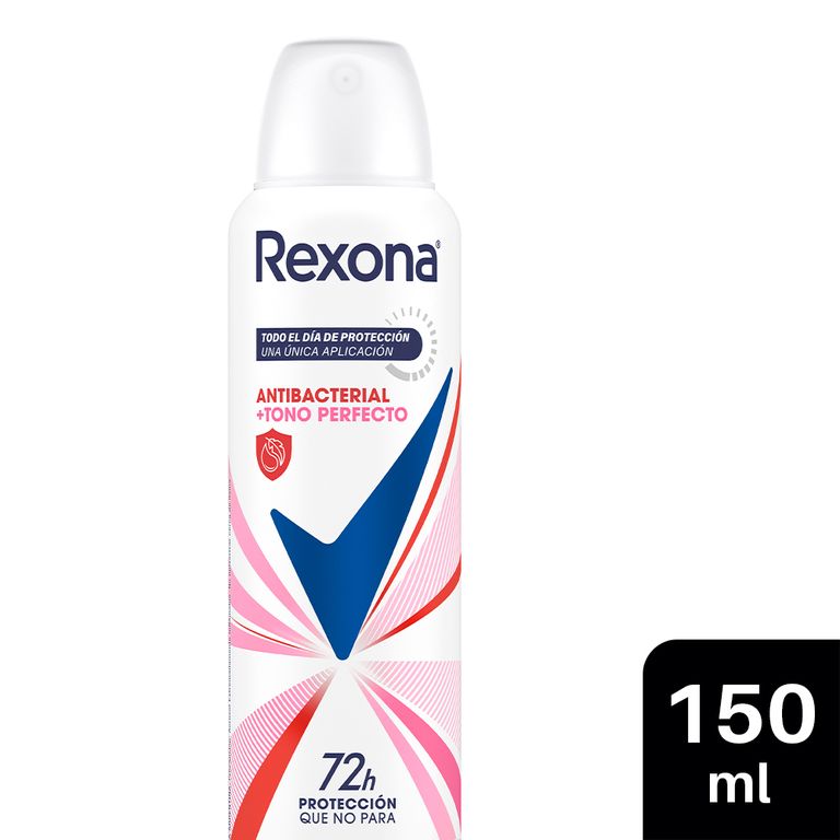 Antitranspirante en Spray Rexona Tono Perfecto Envase 150 mL