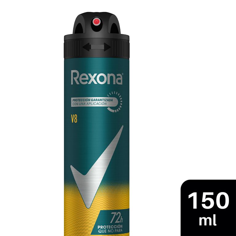 Antitranspirante en Spray Rexona Men V8 Envase 150 mL