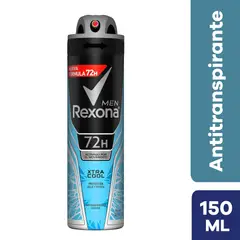 REXONA - Antitranspiante Aerosol Men Xtra Cool 72H Envase 150 mL