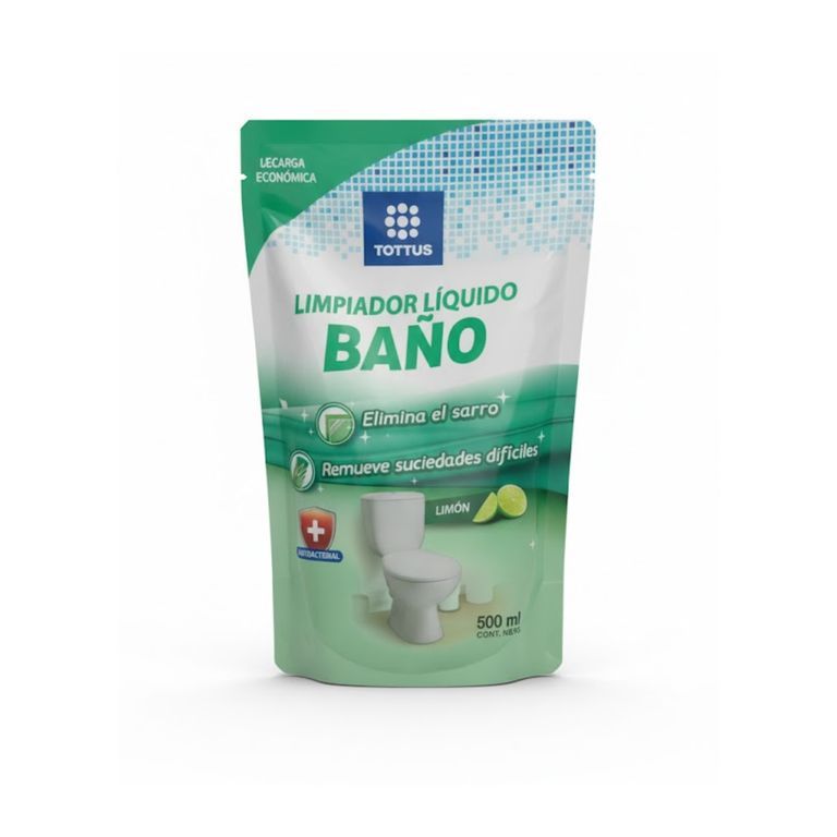 Limpiador Líquido Tottus Baño Doypack 500 mL