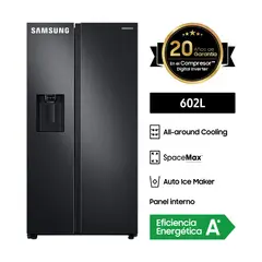 SAMSUNG - Refrigeradora 602L SBS Digital Inverter