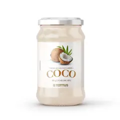TOTTUS - Crema Sabor Coco Tottus Envase 315 g