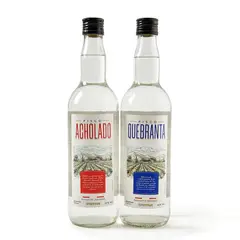 TOTTUS - Pisco Tottus Quebranta 750 mL + Acholado 750 mL