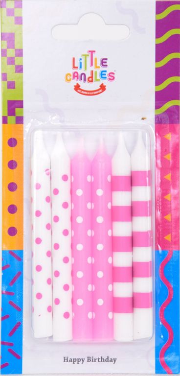 Velas De Cumpleaños Palitos Tradicional Mujer