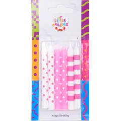 LITTLE CANDLES - Velas De Cumpleaños Palitos Tradicional Mujer