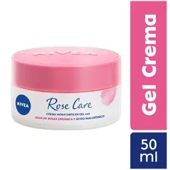 NIVEA - Crema Facial Gel Hidratante Rose Care Envase 50 mL