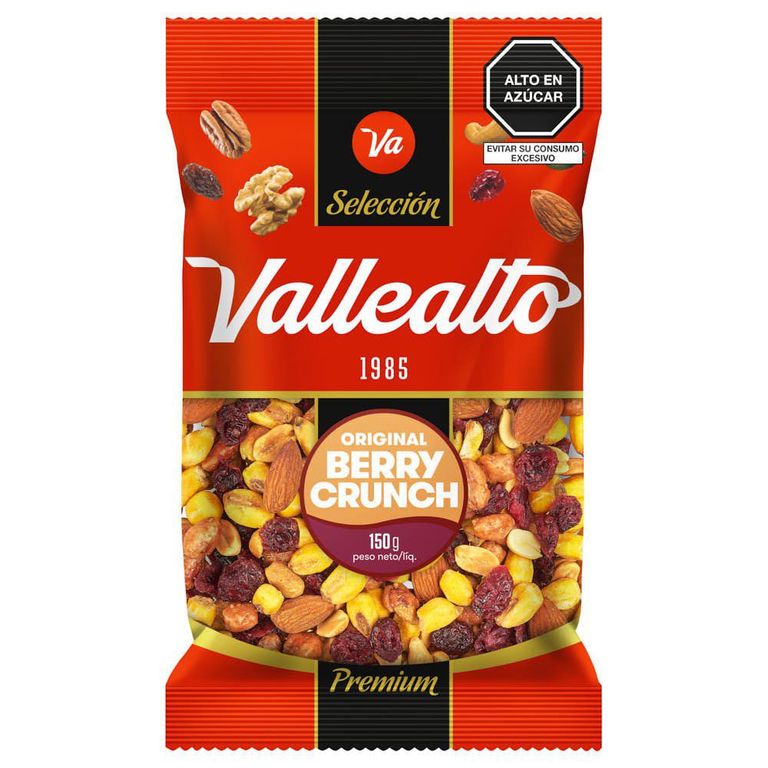 Mix Vallealto Berry Crunch Bolsa 150 g