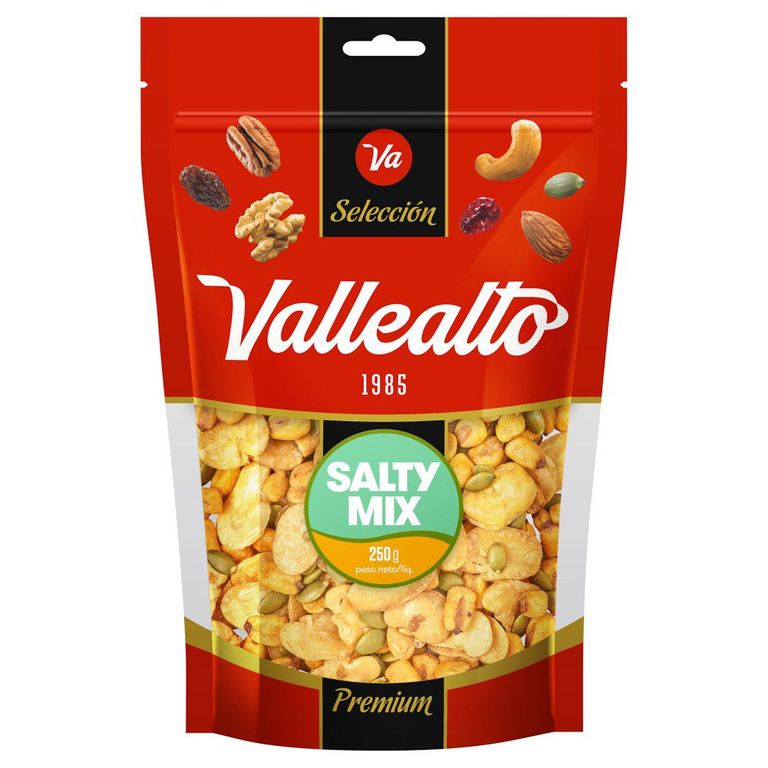 Frutos Secos Salty Mix Vallealto Bolsa 250 g