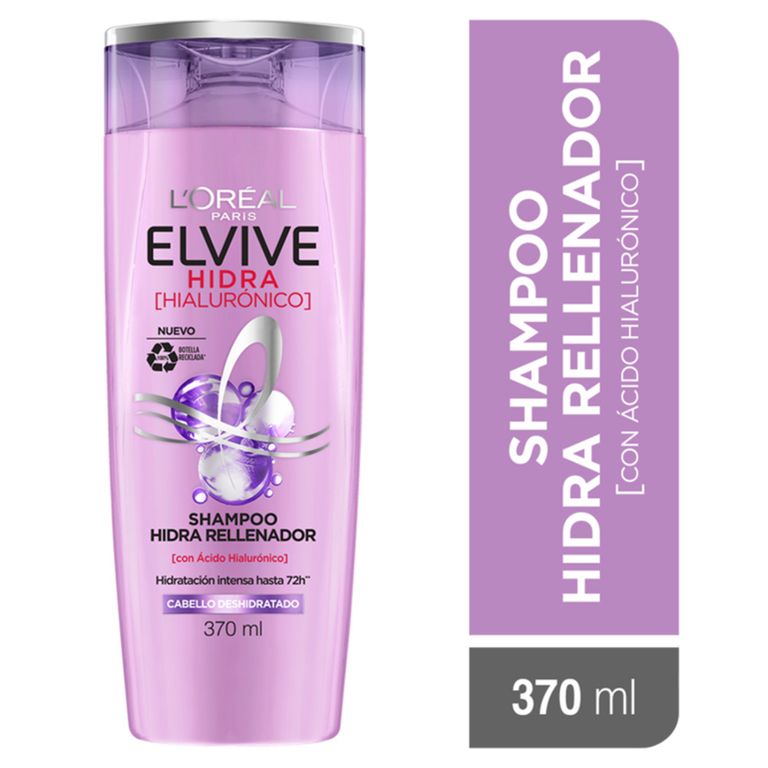 Shampoo Elvive Hidra Hialurónico Botella 370 mL
