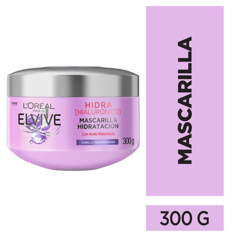 Mascarilla Capilar Elvive Hidra Hialurónico Envase 300 g