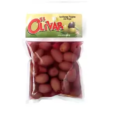 EL OLIVAR - Aceituna Negra Sin Pepa 240g