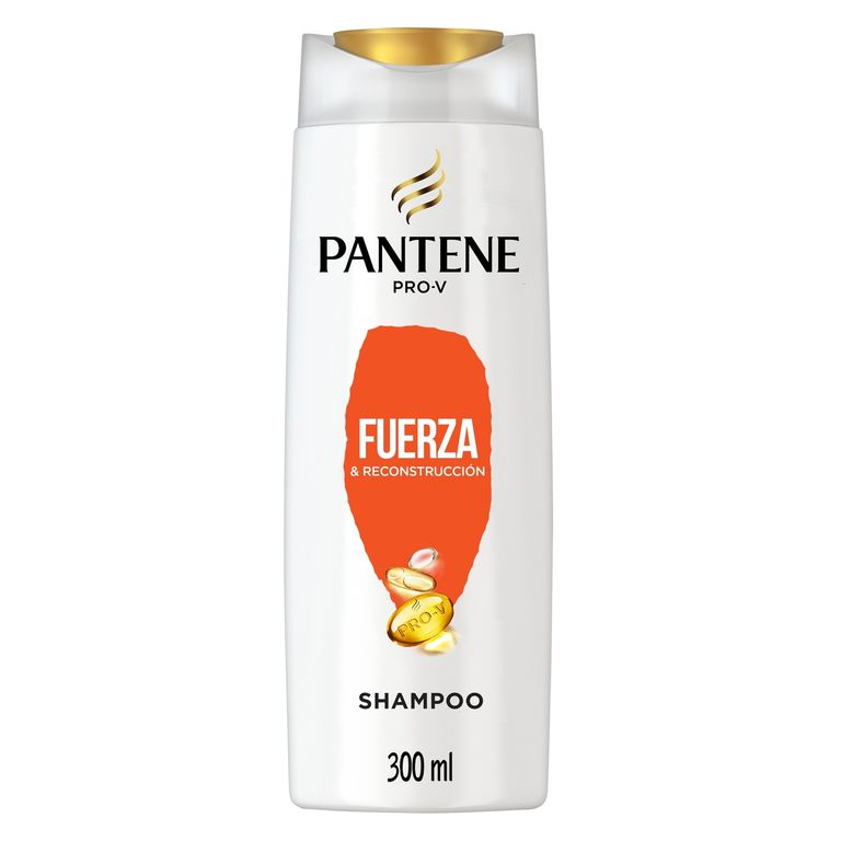 Shampoo Pantene Fuerza y Reconstrucción Botella 300 mL