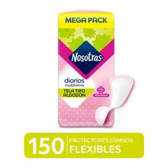NOSOTRAS - Protectores Diarios Flexibles Empaque 15 Und