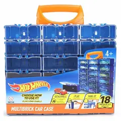 HOT WHEELS - Hot Wheels Car Case Multimodular 18 Pzas