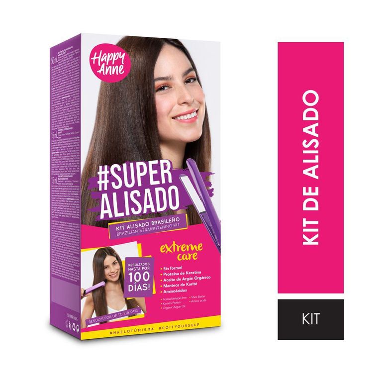 Kit de Alisado Brasileño Happy Anne Extreme Care
