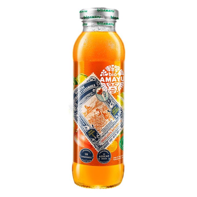 Bebida Bio Amayu Aguaymanto Botella 300 mL