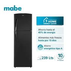 MABE - Refrigeradora 250 L Grafito