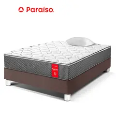 PARAISO - Cama Super Star 1.5 Plz Chocolate