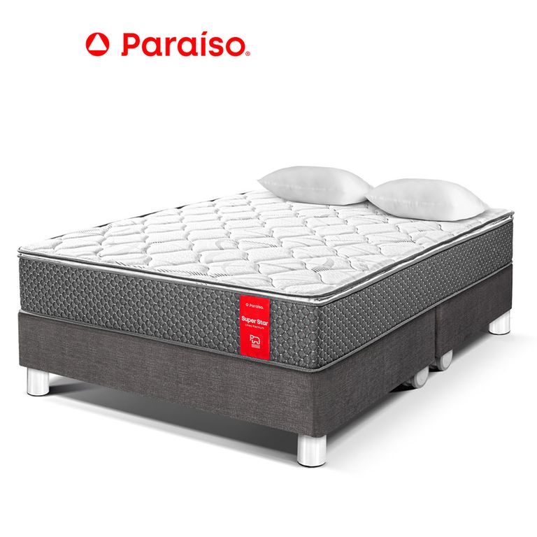 CAMA SUPER STAR QUEEN ACERO