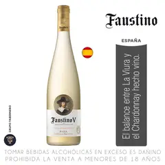 FAUSTINO - Vino V Blanco 750 mL