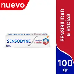 SENSODYNE - Crema Dental Sensodyne Sensibilidad Encías Envase 100 g