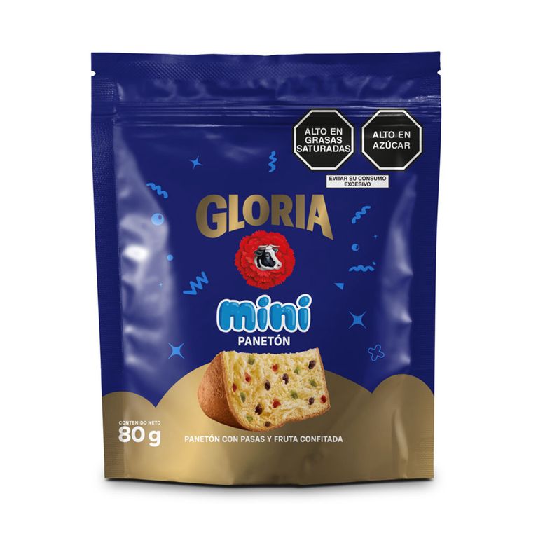 Panetón Mini Gloria Bolsa 80 g