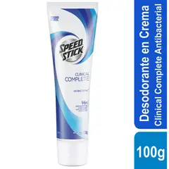 SPEED STICK - Desodorante Crema Antitranspirante Clinical Envase 100 g