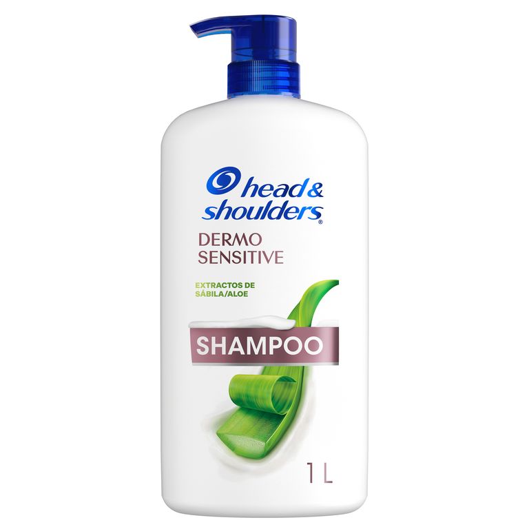 Shampoo Head & Shoulders Dermosensitive Extra Suave Botella 1 L
