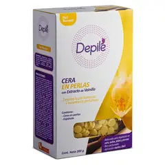 DEPILE - Cera Depiladora Depile Perlas Vainilla Caja 200 g