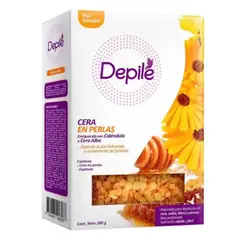 DEPILE - Cera Depiladora Depile Perlas Caléndula Caja 200 g