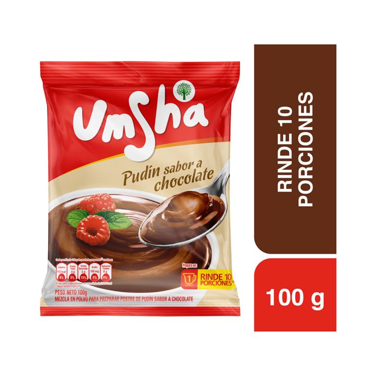 Pudín Chocolate Umsha Empaque 100 g