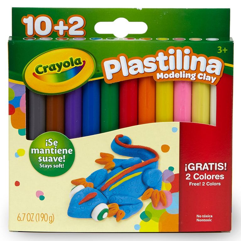 Plastilina Crayola Clásica Caja 12 Und