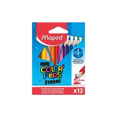 MAPED - Colores Maped Mini Jumbo Strong Color Peps Caja 12 Und