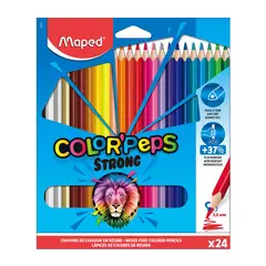 MAPED - Lapices de Colores Colorpeps Strong X24