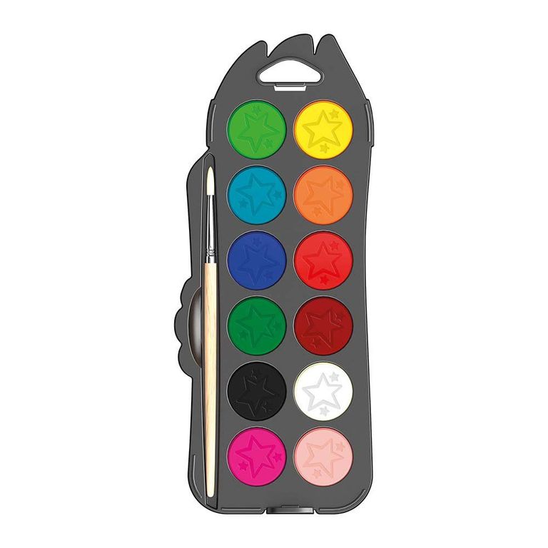 Acuarelas Maped Estuche 12 Colores