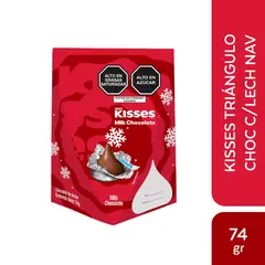 HERSHEYS - Chocolate con Leche Kisses Triángulo Empaque 74 g