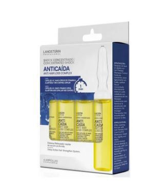 Shock Anticaída Lanosterin Ampollas Empaque 4 Und