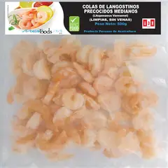 MARFOODS - Colas De Langostinos Medianos Precocidos 500 g