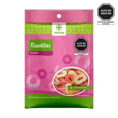 TOTTUS - Gomitas Rueditas 100 g