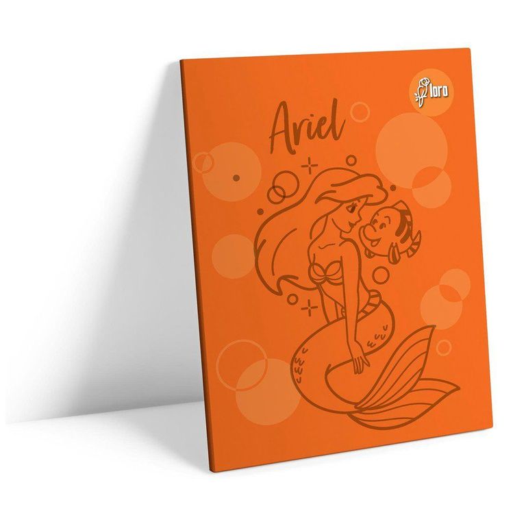 Cuaderno Cuadriculado Loro Deluxe 80 Hojas Disney Mujer