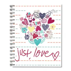 LORO - Cuaderno Anillado Cuadriculado Loro Universitario 160 Hojas 6 Div.