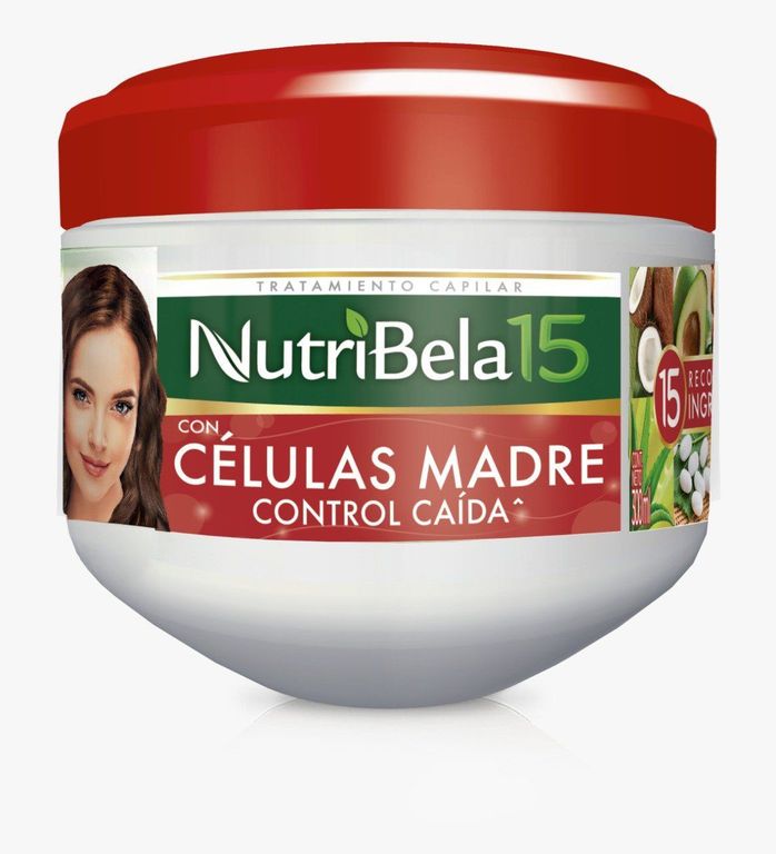 Crema Capilar Nutribela 15 Células Madre Envase 300 mL