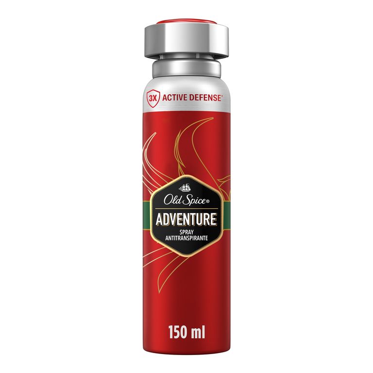 Antitranspirante en Spray Old Spice Adventure Madera Envase 150 mL