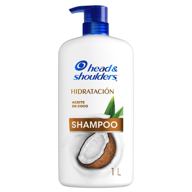 Shampoo Head & Shoulders Aceite de Coco Botella 1 L