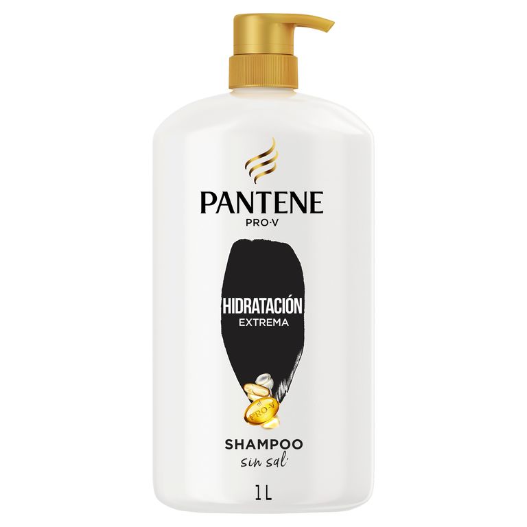 Shampoo Pantene Hidratación Extrema Sin Sal Botella 1 L