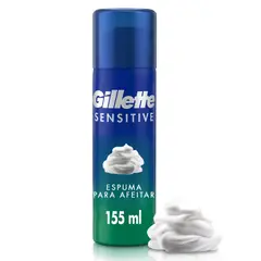 GILLETTE - Espuma De Afeitar Piel Sensible Envase 150 g