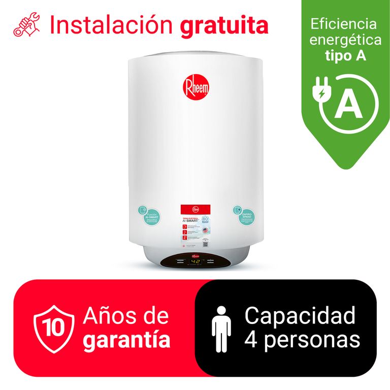Terma Eléctrica 80 L Rheem AI Smart
