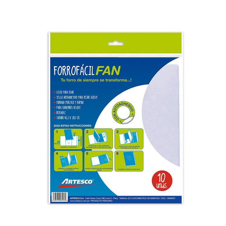 Forro Fácil Artesco Empaque 10 Und