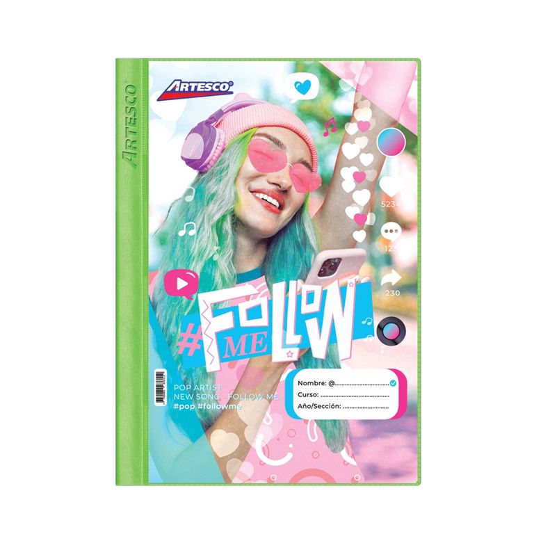 Folder Artesco Juvenil A4 Fashion