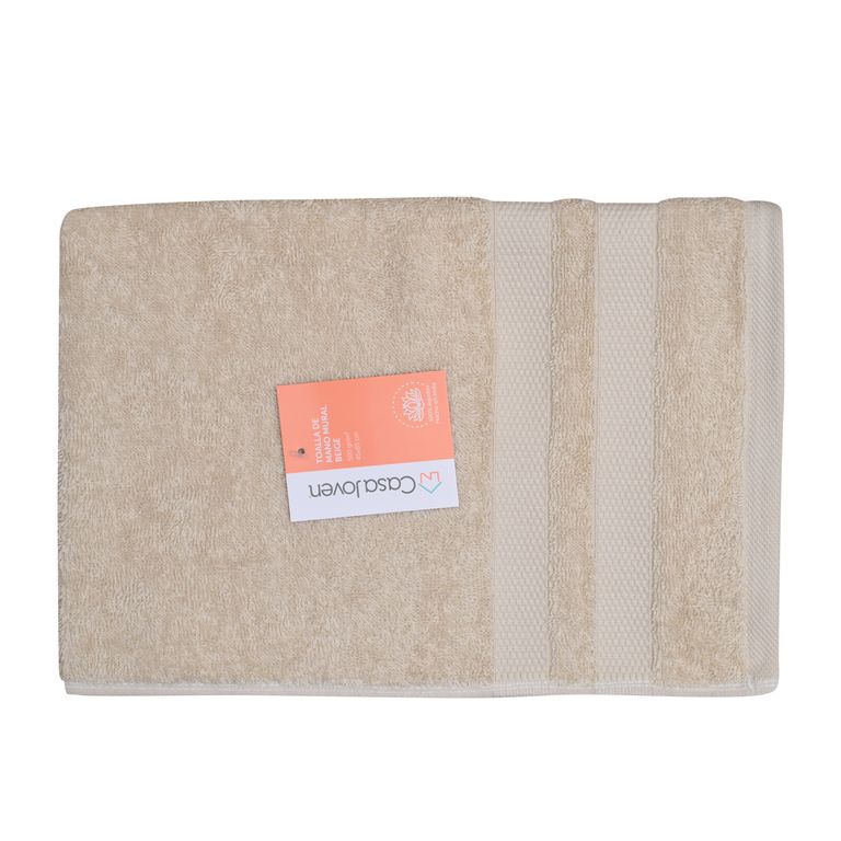 Toalla de Mano Mural Beige
